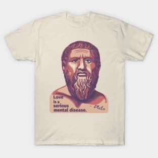 Plato Portrait and Quote T-Shirt